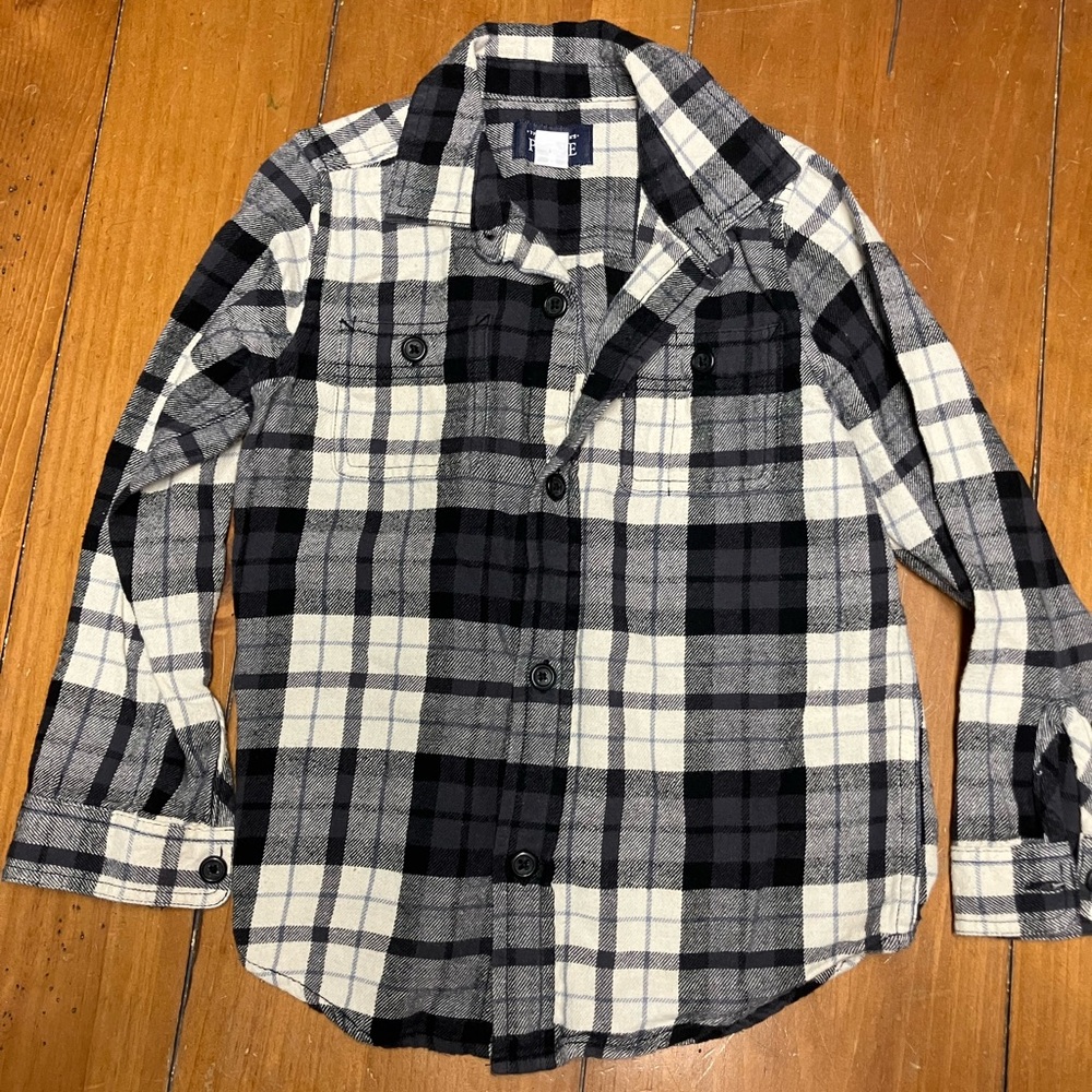 Plaid flannel shirt